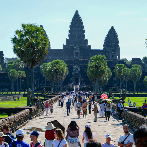 Temple d'Angkor au Cambodge